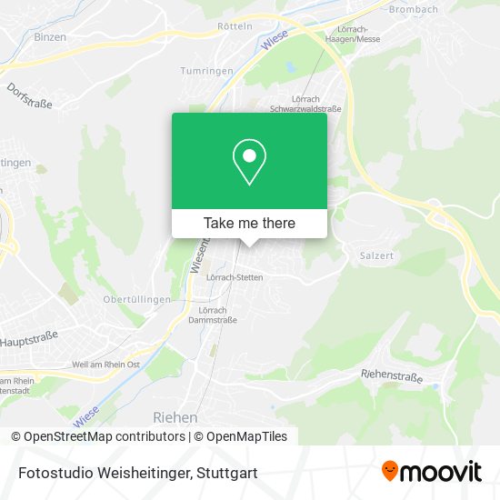 Fotostudio Weisheitinger map