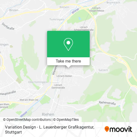 Карта Variation Design - L. Leuenberger Grafikagentur