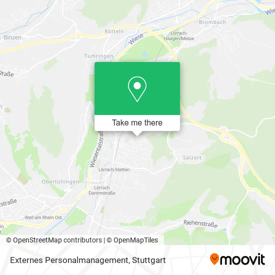 Карта Externes Personalmanagement