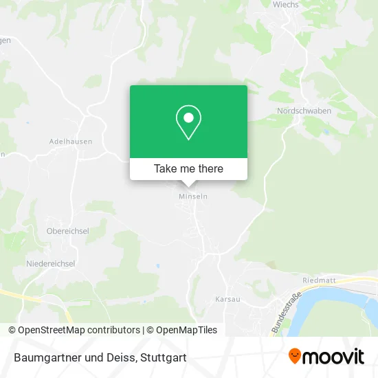 Карта Baumgartner und Deiss