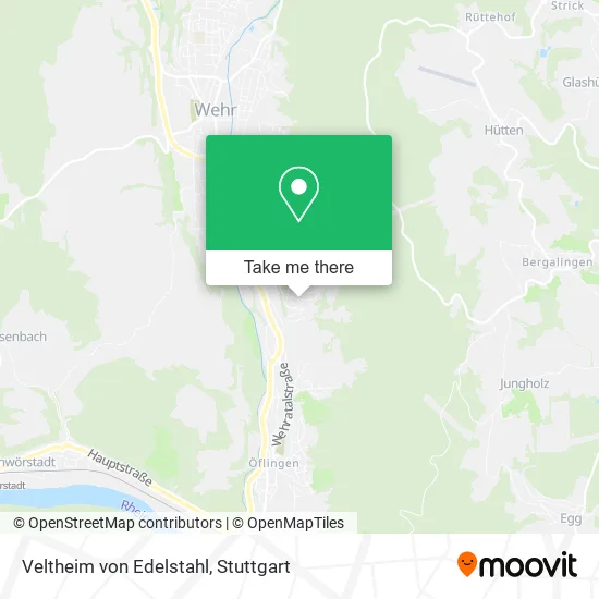 Карта Veltheim von Edelstahl