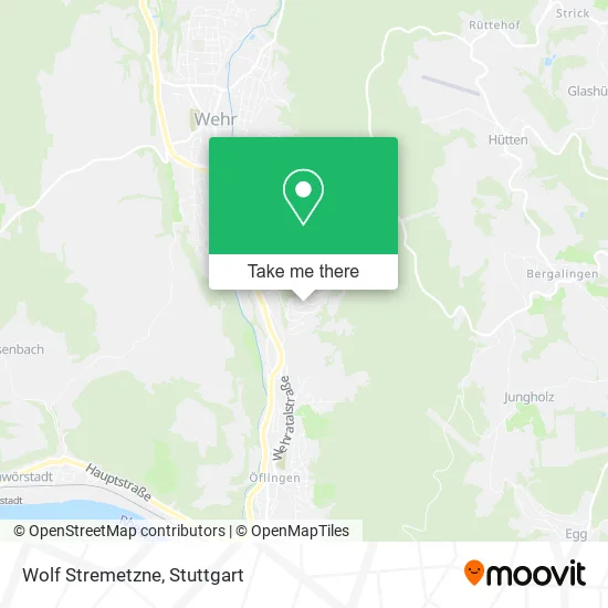 Карта Wolf Stremetzne