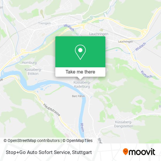 Карта Stop+Go Auto Sofort Service