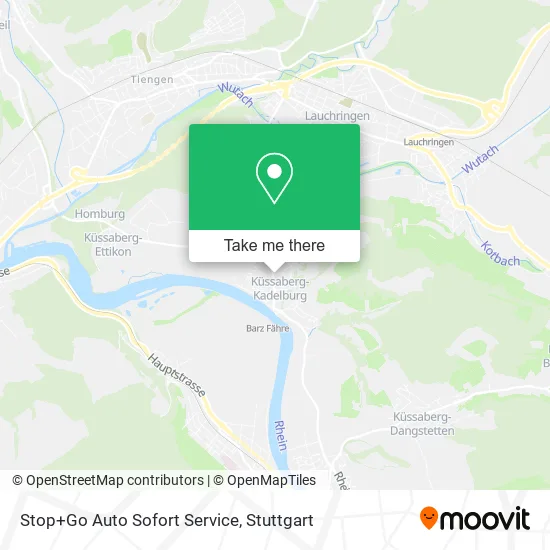Карта Stop+Go Auto Sofort Service