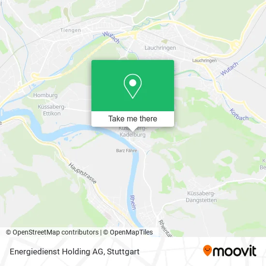 Карта Energiedienst Holding AG