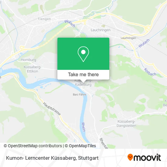 Карта Kumon- Lerncenter Küssaberg