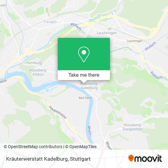 Kräuterwerstatt Kadelburg map