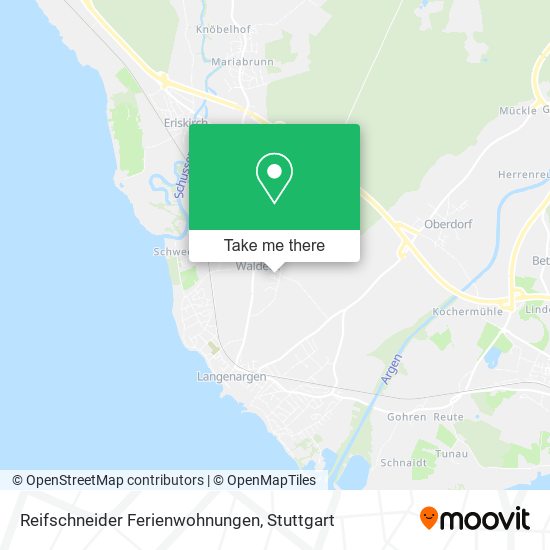 Reifschneider Ferienwohnungen map