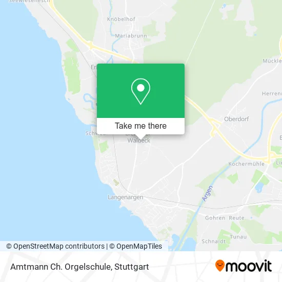 Карта Amtmann Ch. Orgelschule