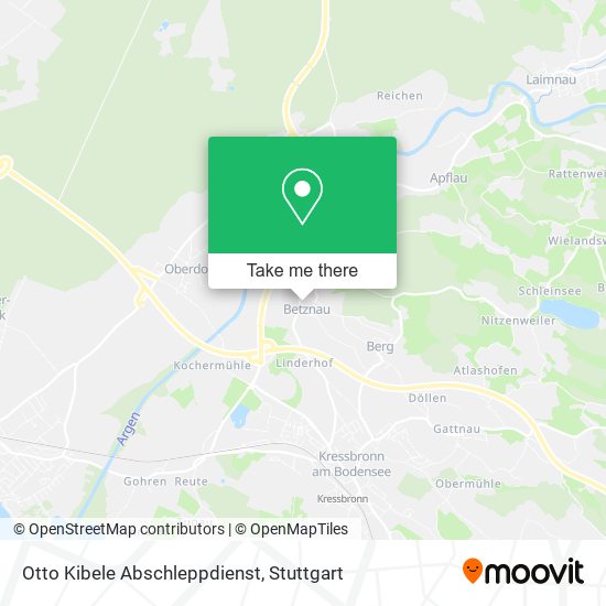 Otto Kibele Abschleppdienst map
