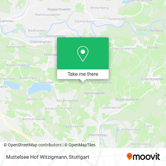 Карта Muttelsee Hof Witzigmann