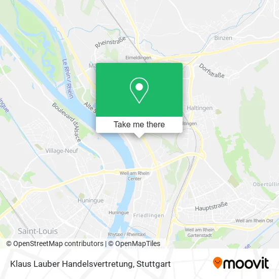 Карта Klaus Lauber Handelsvertretung