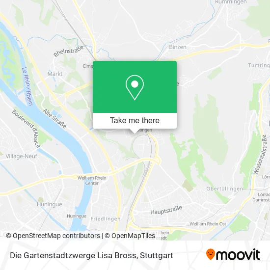 Карта Die Gartenstadtzwerge Lisa Bross