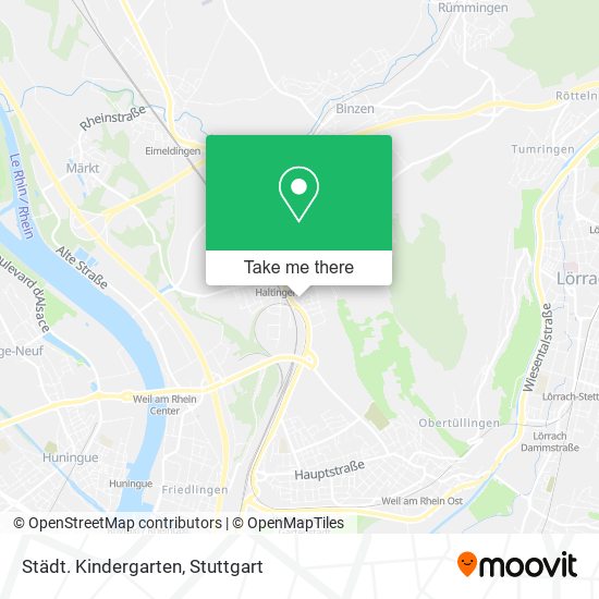 Städt. Kindergarten map