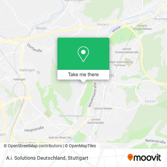 Карта A.i. Solutions Deutschland