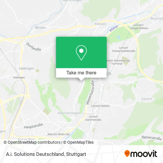 Карта A.i. Solutions Deutschland