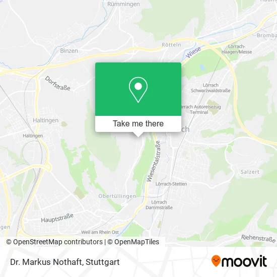 Карта Dr. Markus Nothaft