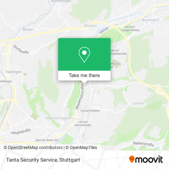 Карта Tanta Security Service