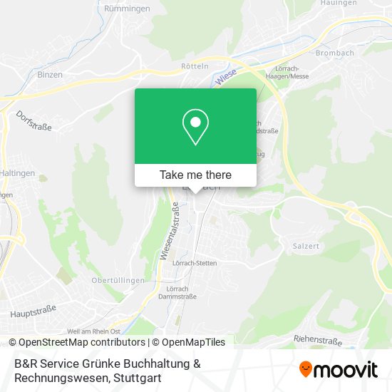 B&R Service Grünke Buchhaltung & Rechnungswesen map