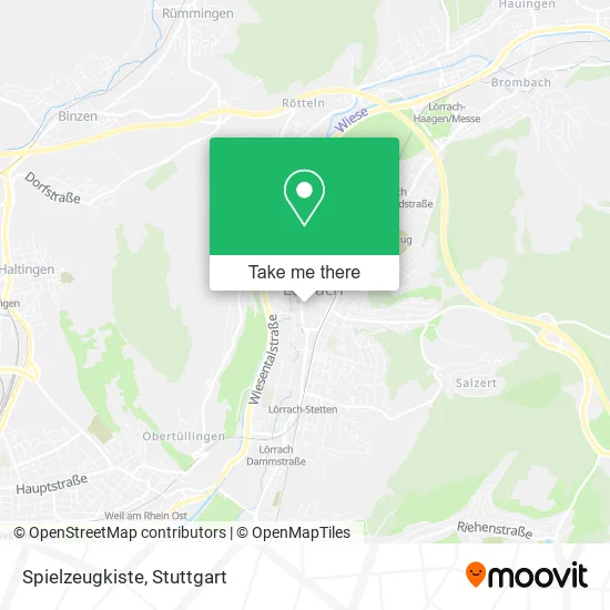 Карта Spielzeugkiste