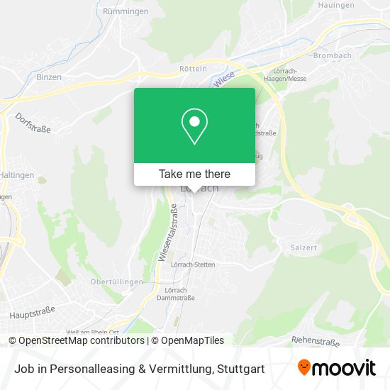 Job in Personalleasing & Vermittlung map