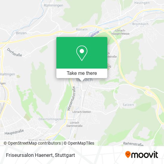 Карта Friseursalon Haenert