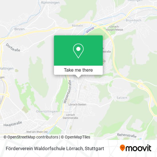 Förderverein Waldorfschule Lörrach map