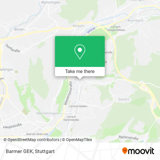 Карта Barmer GEK