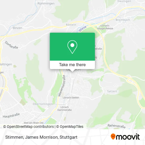 Карта Stimmen, James Morrison