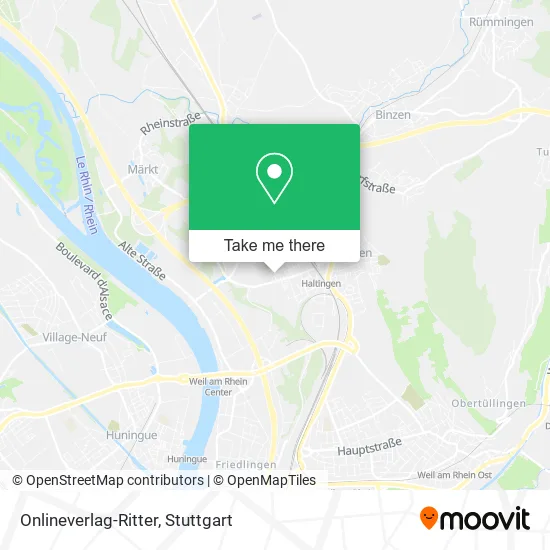 Карта Onlineverlag-Ritter