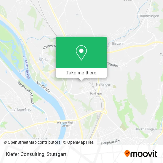 Kiefer Consulting map