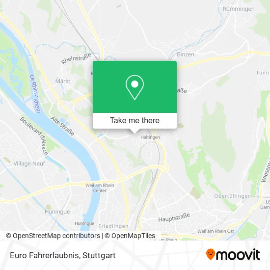 Карта Euro Fahrerlaubnis