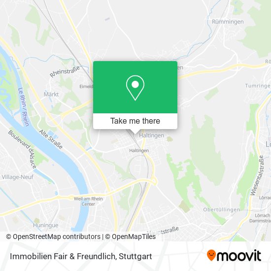 Immobilien Fair & Freundlich map