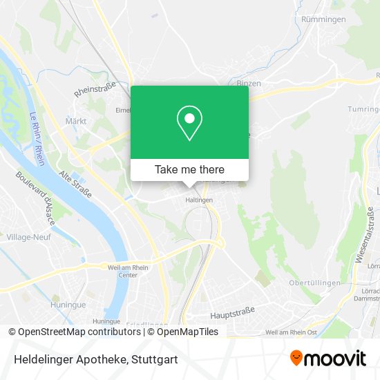 Карта Heldelinger Apotheke