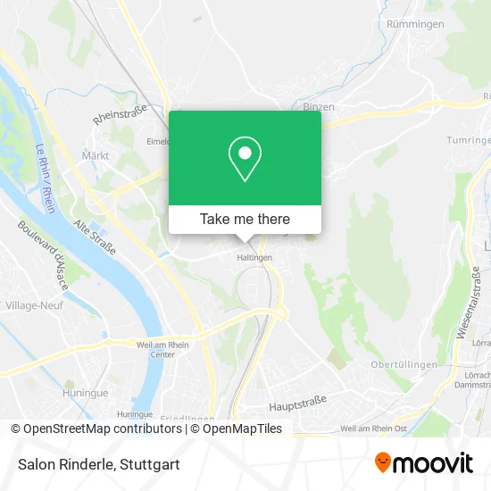 Карта Salon Rinderle