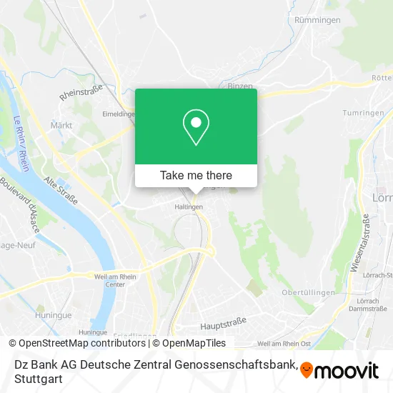 Карта Dz Bank AG Deutsche Zentral Genossenschaftsbank