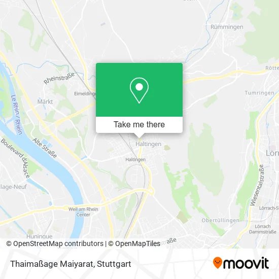 Карта Thaimaßage Maiyarat