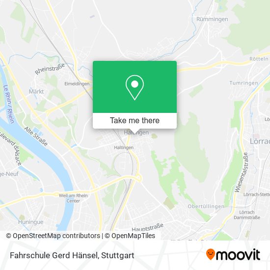 Fahrschule Gerd Hänsel map