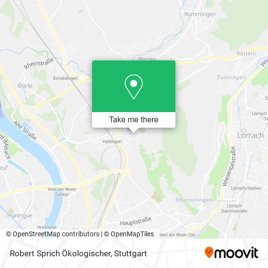 Robert Sprich Ökologischer map