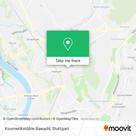 Карта Kosmetikstüble Baeuchl