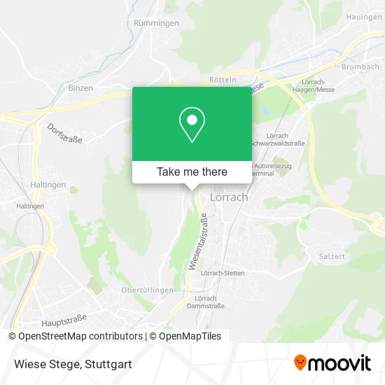 Карта Wiese Stege
