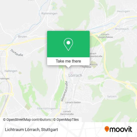 Карта Lichtraum Lörrach