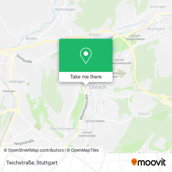 Teichstraße map