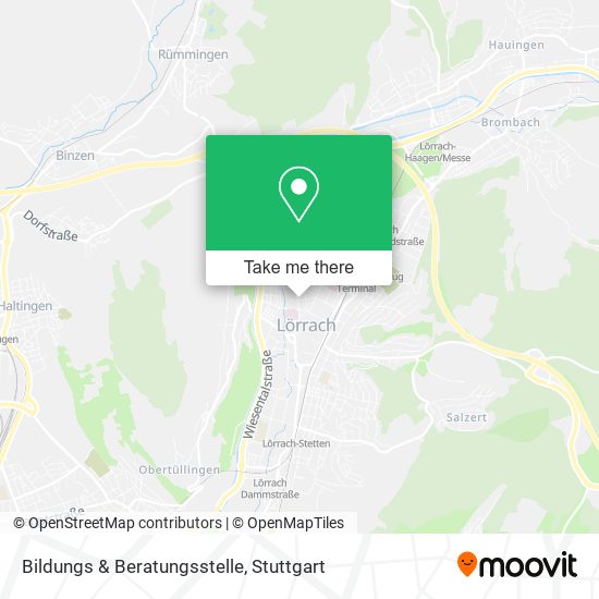 Bildungs & Beratungsstelle map