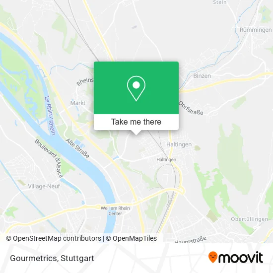 Карта Gourmetrics