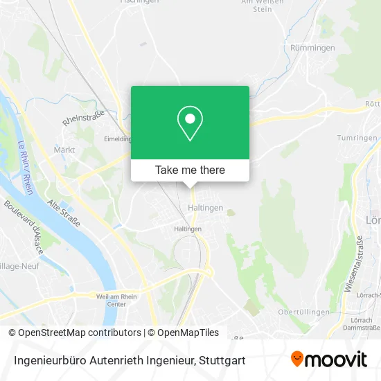 Карта Ingenieurbüro Autenrieth Ingenieur