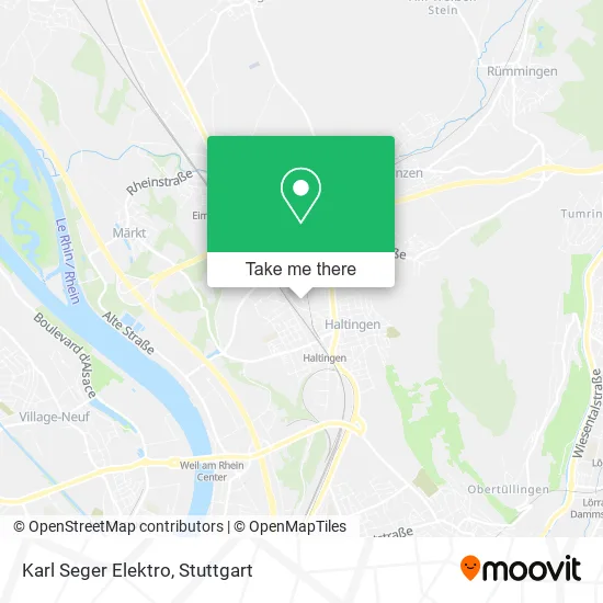 Karl Seger Elektro map