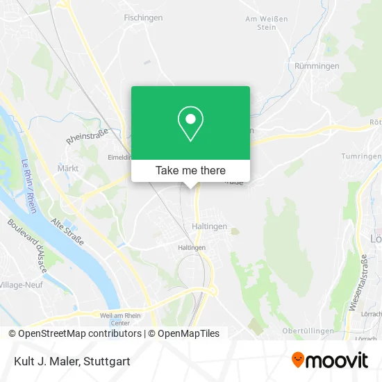 Карта Kult J. Maler