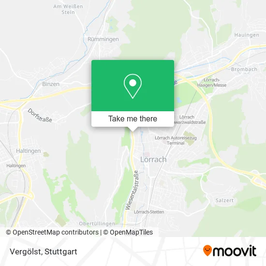 Карта Vergölst