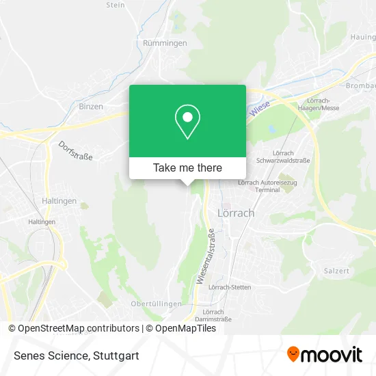 Карта Senes Science
